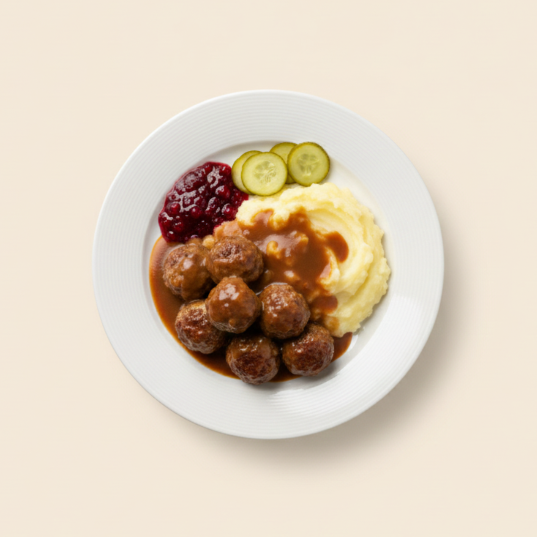 SweSocks strumpor - Köttbullar & moset
