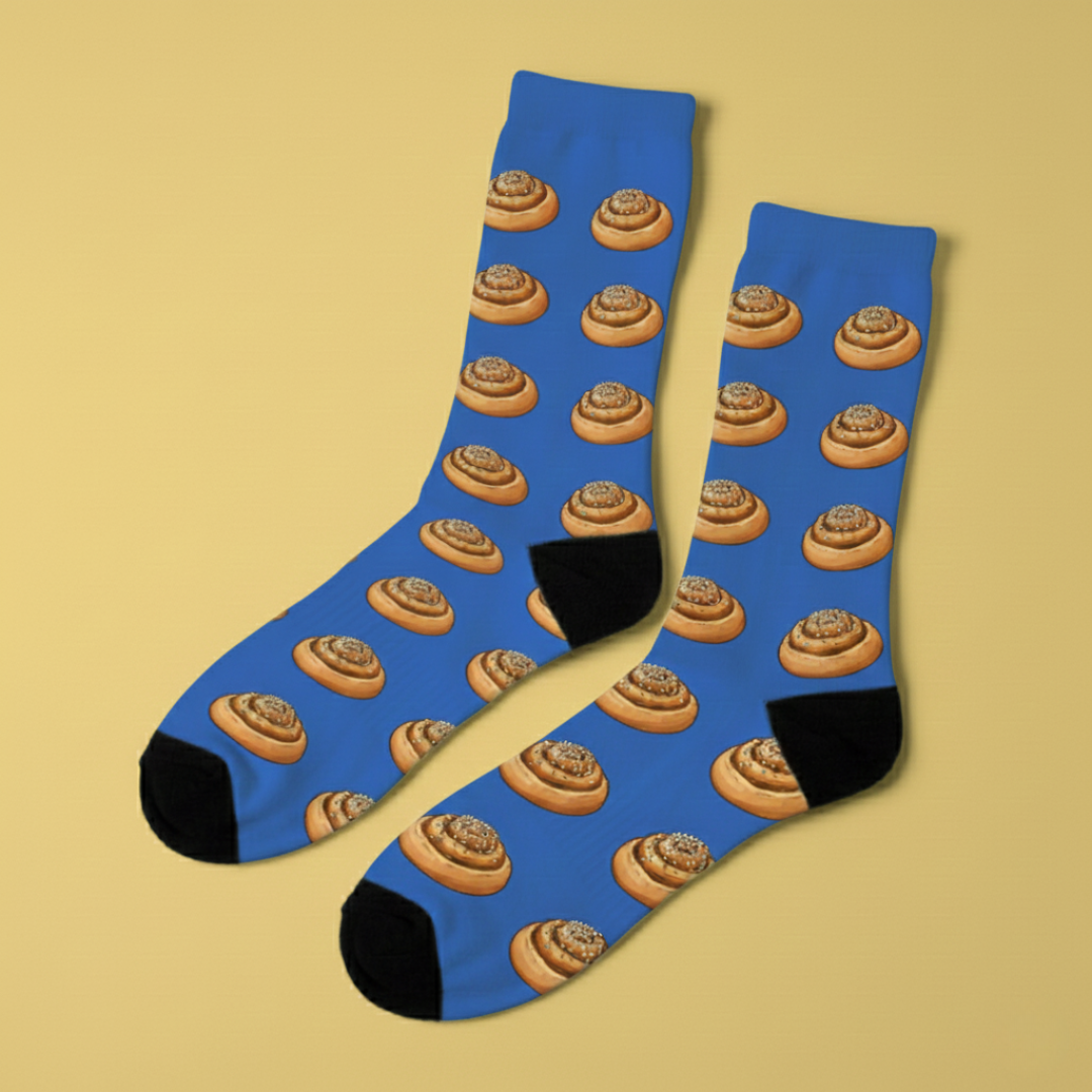 SweSocks strumpor - Kanelbullen