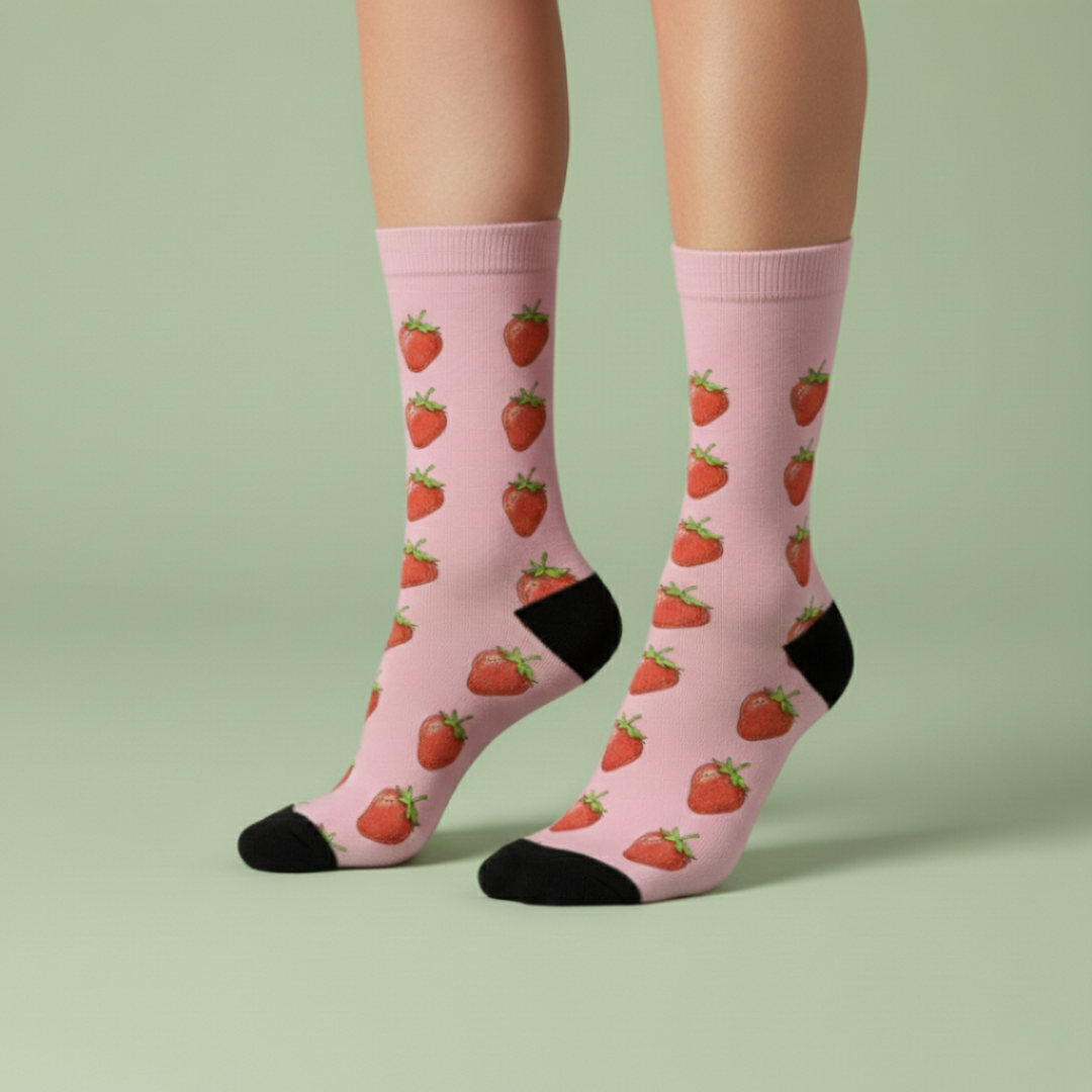 SweSocks strumpor - Jordgubben