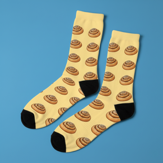 SweSocks strumpor - Kanelbullen