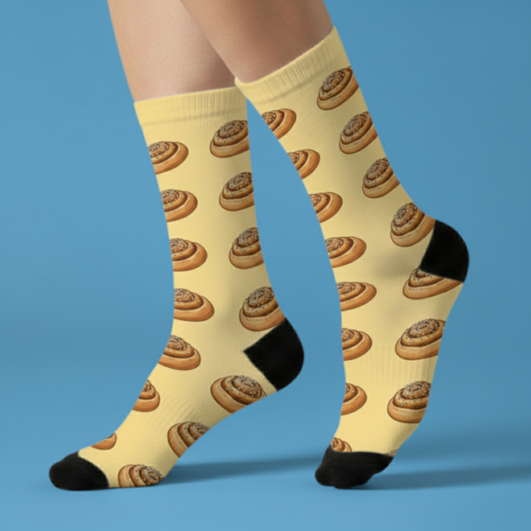 SweSocks strumpor - Kanelbullen